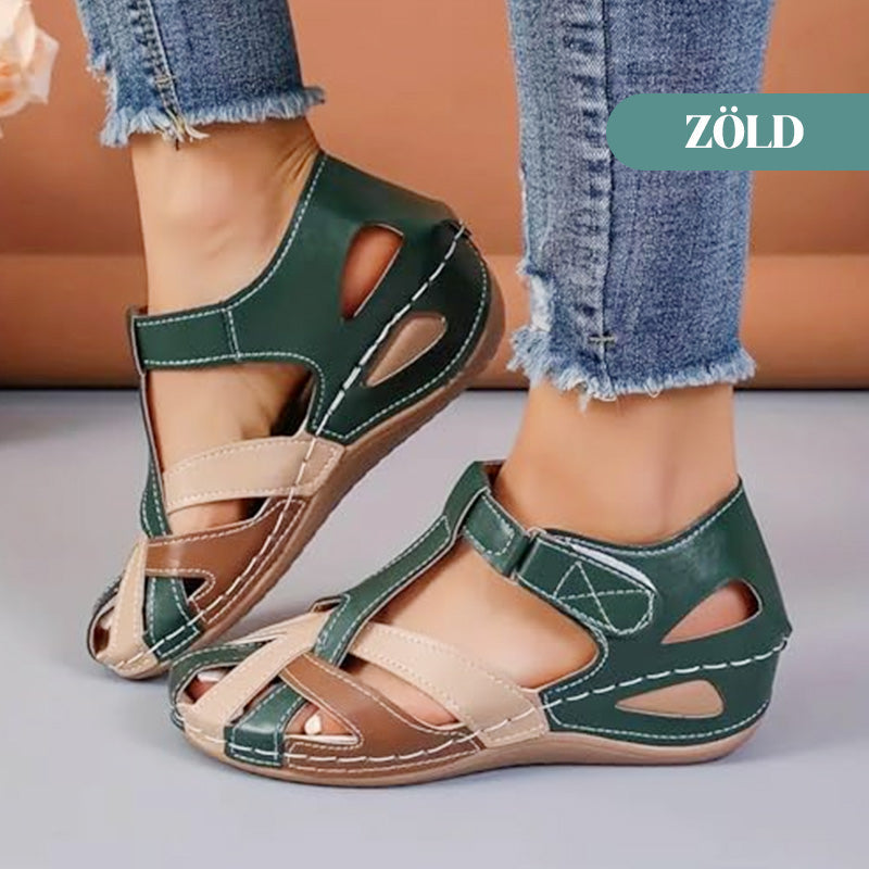 🎉46% árcsökkentés🥿 Ortopédiai női szandálok: kényelem és egészség egész nap!👠 5 cm-es sarokemelkedés: stílusos és fájdalommentes viselet!
