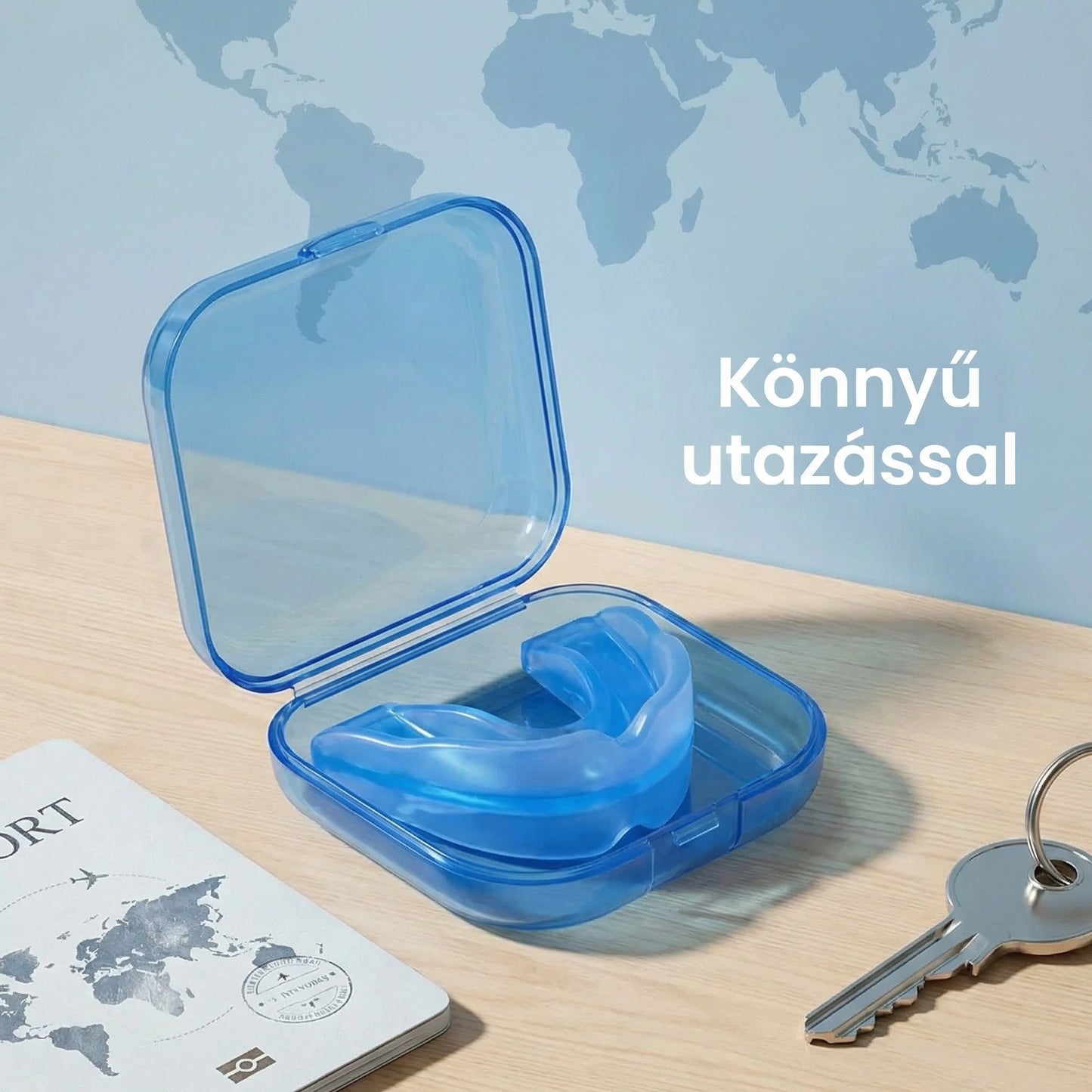 🔥1+1 ingyen😴 Flanora® Plus horkolásgátló szájfeltét🌙 Ultravékony állítható alvási betét – Azonnal csökkenti a horkolást, fájdalom és állkapocsfájdalom nélkül!