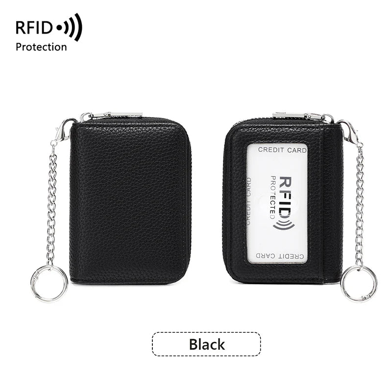 🔥1+1 ingyenes💳 RFID-védelemmel ellátott PU bőröpenztárca🃏 Harmónikaszerkezetű kártyatartó – Rendeltetlen tárolás minden napra!
