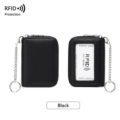 🔥1+1 ingyenes💳 RFID-védelemmel ellátott PU bőröpenztárca🃏 Harmónikaszerkezetű kártyatartó – Rendeltetlen tárolás minden napra!