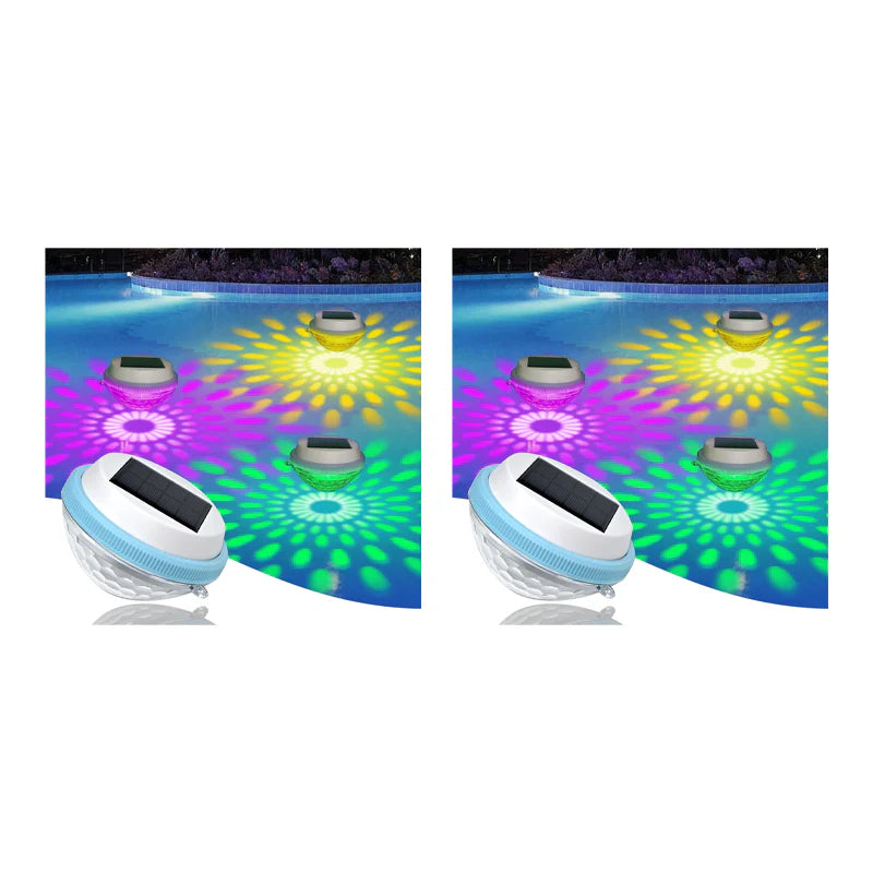 🌙🔝 Legnépszerűbb termékek🛡️ IP68-as vízállóság🏊‍♂️☀️ Napenergiával működő, úszó LED-es medencevilágítás💡