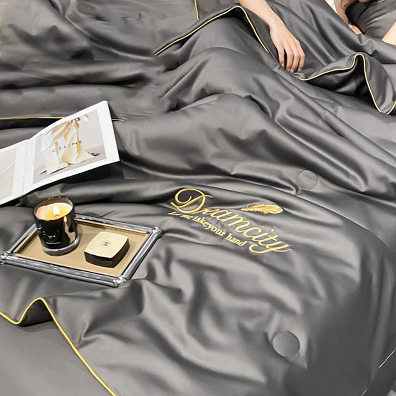 💎35% árcsökkentés🛏️2026 új, hűvös technológiájú ágyneműkészlet | Mosható és lélegző 💤☁️ Aludj, mintha a felhőkön feküdnél ！