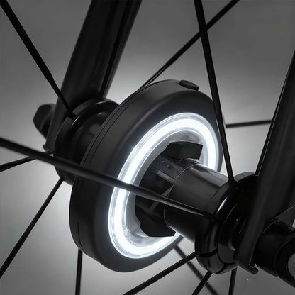LED kerékpárkerék-agylámpa éjszakai kerékpározáshoz