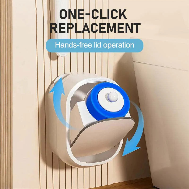 🎁Ingyenes 24 db tisztítóvatta✨Hosszú nyeles higiénikus WC tisztító🚽360° forgó fejű WC-kefe – Előadagolt tisztítószerrel, mélyen tisztít és antibakteriális!