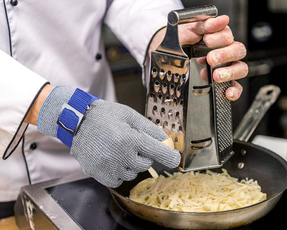 🧤Stainless Steel Cut-Resistant Mesh Glove⏳ Élelmiszeripari minőségű rozsdamentes acél hálós fémkesztyű！