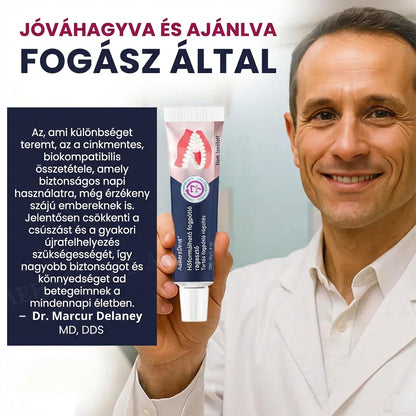 😍60%-kal csökkent🔥1 vásárol 1 ingyen kap🦷Hőre Aktiválódó! Egyedi Illeszkedés + Cinkmentes, Gyengéd Formula!