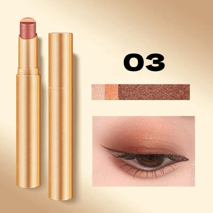 🔥🔥1+1 ingyenes👀Qiciy Dream 2-in-1 Szemhéjpúder Stick – Gyors Lazy Smink Egész Nap!！