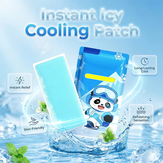 🔥🎁5+5 ingyenes❄️🌬️Nyári azonnali hűsítő tapasz – Hőség elleni gyors felfrissülés!