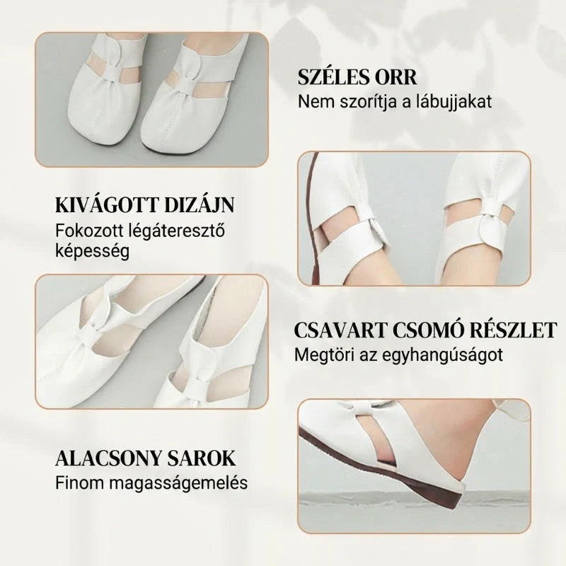 🎉2026-os nyári újdonságok👡 Női csomós mules papucs – puha talp | Divatos dizájn, könnyű és rugalmas – tökéletes sétákhoz és városi programokhoz 🛍️