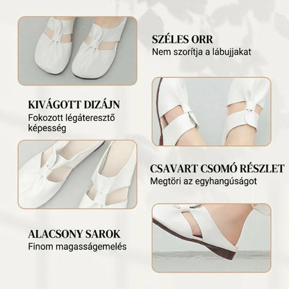 🎉2026-os nyári újdonságok👡 Női csomós mules papucs – puha talp | Divatos dizájn, könnyű és rugalmas – tökéletes sétákhoz és városi programokhoz 🛍️