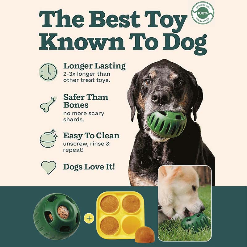 💕🐶Szilikon lassú etető kutyajáték 🐕🧊Fagyasztható jutalomfalat készítő szett – Biztonságos szilikon, mosogatógépben tisztítható!