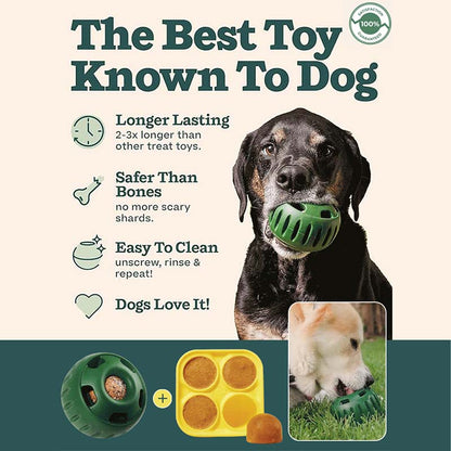 💕🐶Szilikon lassú etető kutyajáték 🐕🧊Fagyasztható jutalomfalat készítő szett – Biztonságos szilikon, mosogatógépben tisztítható!