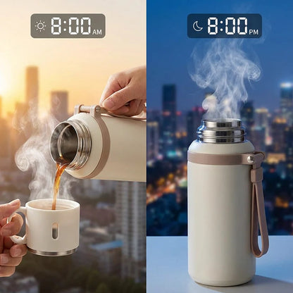 😜40% árcsökkentés 💎 316-os rozsdamentes acél 🥤 600ml vákuumszigetelt palack – Forró vagy hideg órákig!