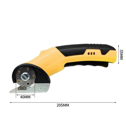 🔋 Type-C újratölthető szövetvágó✂️ LED világításos vezeték nélküli elektromos vágóolló!