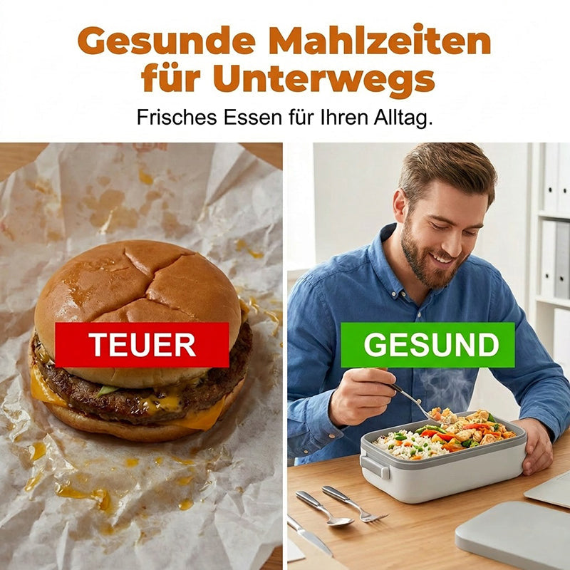 🔥🔝 Legnépszerűbb termékek🍱 Vezeték nélküli, újratölthető elektromos ételhordó🔋7200 mAh akkumulátor, víz nélküli melegítés🌡️ Állítható hőmérséklet！
