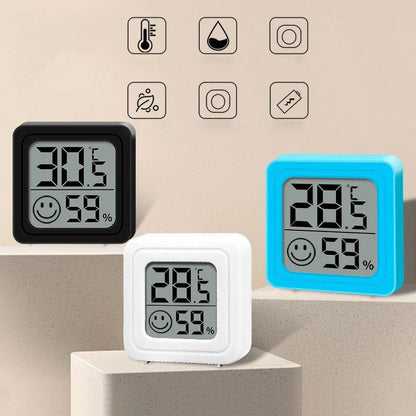 🔝30% kedvezmény🌡️ Mini Hő-Páratartalom Mérő: Hálószoba Levegőminőség – Egy Pillantással!