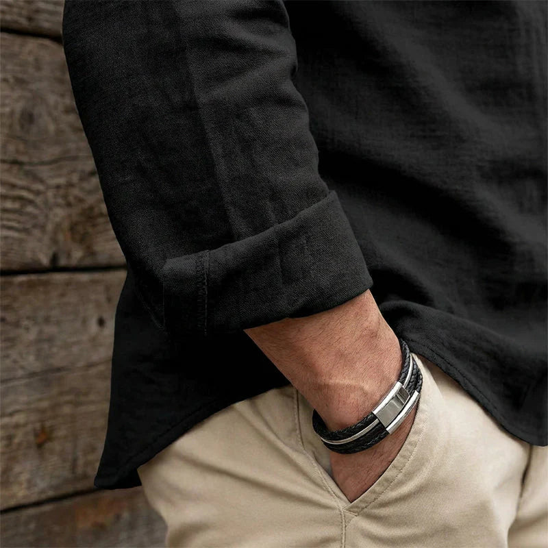 👔 50% KEDVEZMÉNY MOST! 💎 Férfi alkalmi ing, egyszínű – csipkés gallér, modern gallér és lélegző pamut ✨