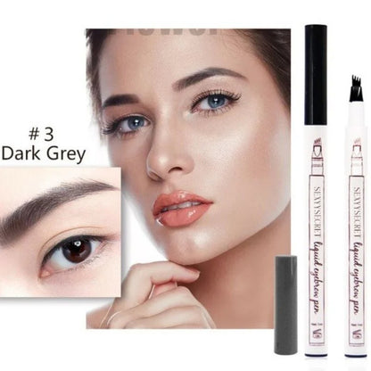 🔥Második termék ingyenes🖌️4 klasszikus szín Mikroélű Szemceruza – Természetes Hajszerű Look + Hosszú Tartós!