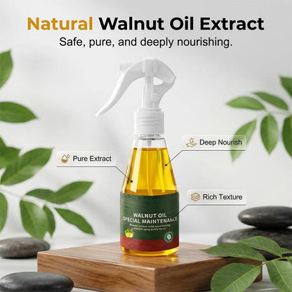 🔥1+1 ingyenes🌰 Természetes dióolaj faápoló spray – Azonnal eltünteti a karcolásokat, visszaadja a fa fényét!🪑Mélyen táplálja a fa felületeket, vegyszermentes védelem!
