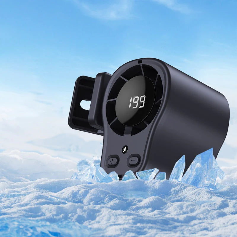 🔥1+1 ingyenes (összesen 2)🚗💨 LED-es autós hűtőventilátor – Csendes, erős légáram, 199 sebességfokozattal! 🌬️🔋