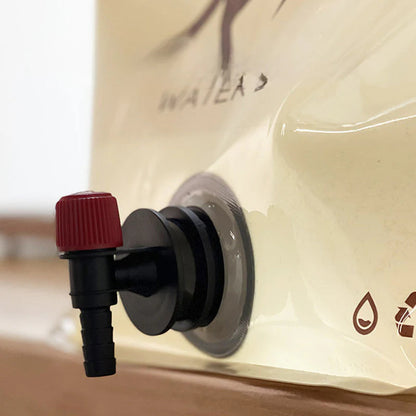 💧 IDŐKORLÁTOS 50% KEDVEZMÉNY! 🏕️ Összecsukható kültéri víztartály – 8 literes űrtartalom, csap, összecsukható 🌲
