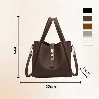 😜40% árcsökkentés 👜 Prémium vödrös kézitáska✨ Nagy kapacitású női műbőr táska – Állítható pánt, egyedi stílus minden alkalomra！
