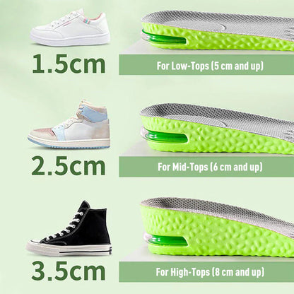 🕰Féláron korlátozott ideig👟 Láthatatlan magasságnövelő talpbetét – Kényelem és magasság minden cipőben!