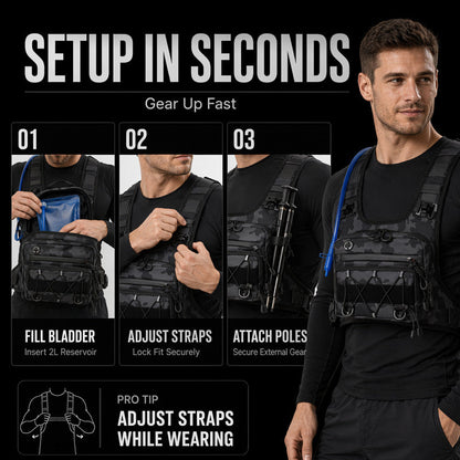 🎒⚔️ Taktikai mellkasi táska – Robusztus Oxford kivitel, ergonomikus illeszkedés, 12 színben! 🛡️🌿