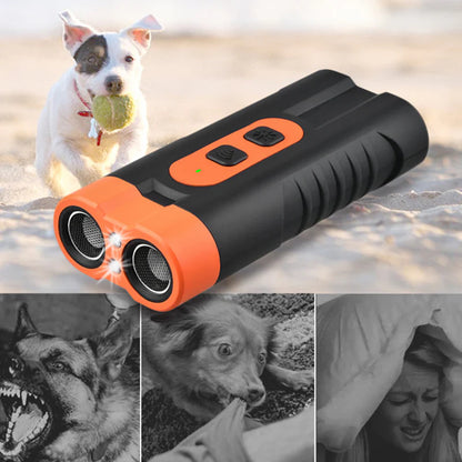 💥🎉30% árcsökkentés🐶 Hordozható kutyariasztó LED lámpával – Biztonságos védelem sétákhoz és kirándulásokhoz！