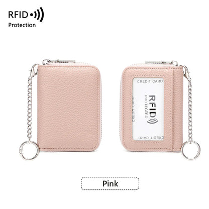 🔥1+1 ingyenes💳 RFID-védelemmel ellátott PU bőröpenztárca🃏 Harmónikaszerkezetű kártyatartó – Rendeltetlen tárolás minden napra!