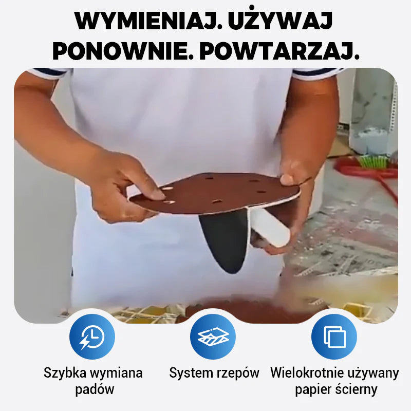Most akciós! Többcélú, félkör alakú csiszolószerszám.