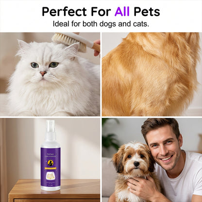 💰Többet vásárol, többet spórol!🐾 Levendulás szőrcsomó oldó spray – Stresszmentes állatápolás！