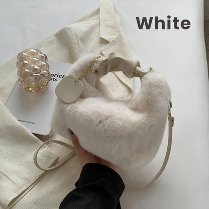 🎁Ingyenes ajándék✨ Luxus érzetű, bőrbarát kézitáska👜 Műszőrme táska – Elegancia és funkcionalitás minden nő számára!