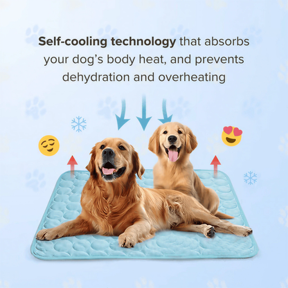 🐱🐶Emalova – Hűsítő matrac a nyárra❄️ Háziállat hűtőalátét – Áram és víz nélkül hűt kutyák és macskák számára!