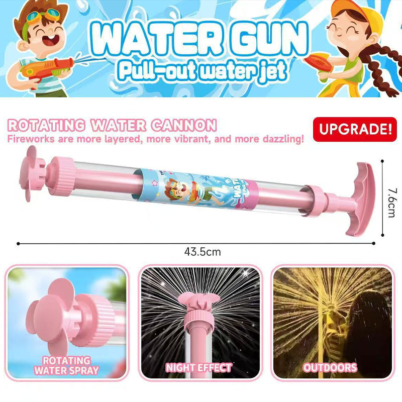🌈🔫Világos szivárványos LED-es vízipisztoly💧3 egyszerű lépés, szivárgásmentes, gyerekbiztos！