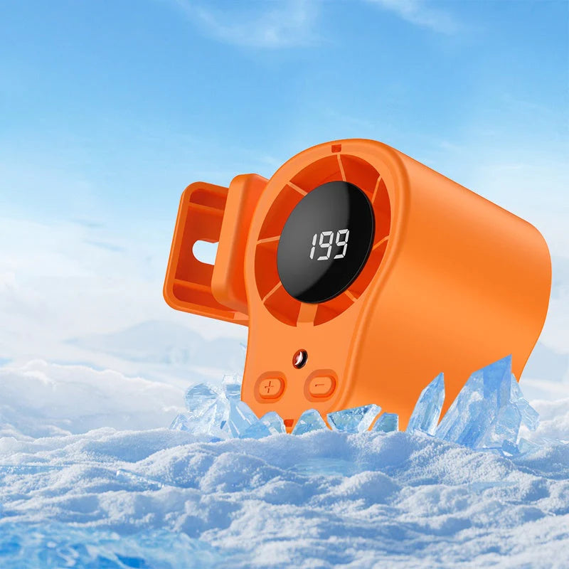 🔥1+1 ingyenes (összesen 2)🚗💨 LED-es autós hűtőventilátor – Csendes, erős légáram, 199 sebességfokozattal! 🌬️🔋