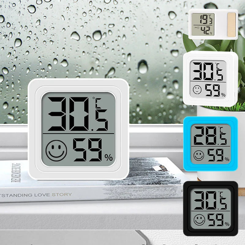 🔝30% kedvezmény🌡️ Mini Hő-Páratartalom Mérő: Hálószoba Levegőminőség – Egy Pillantással!