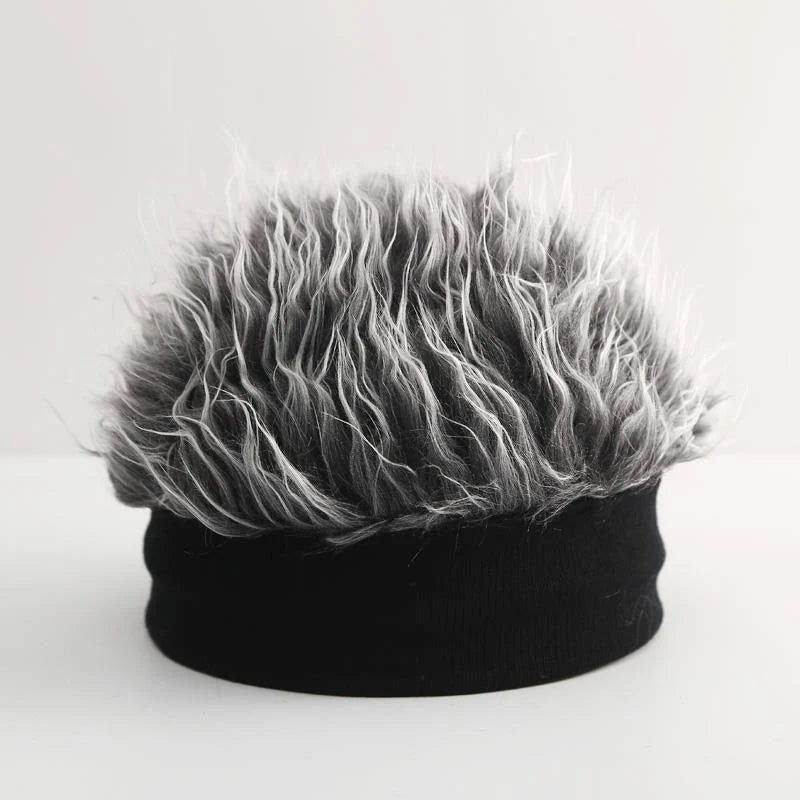 👍2026 Új modell🧢 Hip-hop parókás sapka✨ Uniszex design – Természetes megjelenés, egész napos kényelem!