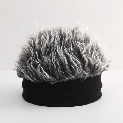 👍2026 Új modell🧢 Hip-hop parókás sapka✨ Uniszex design – Természetes megjelenés, egész napos kényelem!