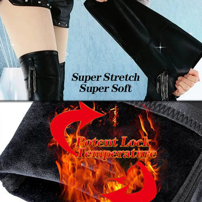 😘30% árcsökkentés👢 5cm Térd Fölé Csizmák: Meleg, Elegáns; Kényelmes!
