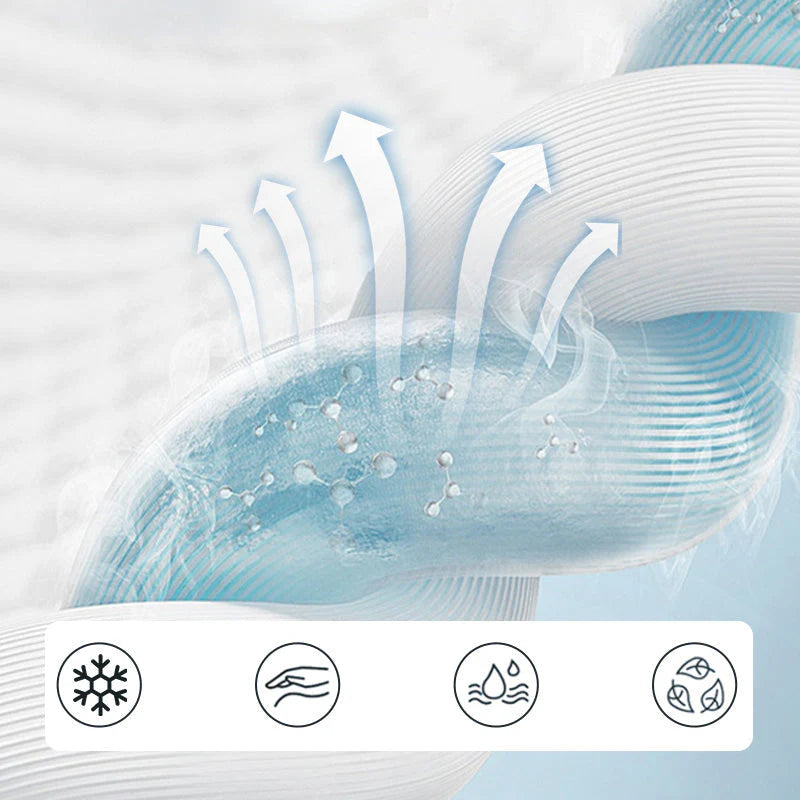 💎35% árcsökkentés🛏️2026 új, hűvös technológiájú ágyneműkészlet | Mosható és lélegző 💤☁️ Aludj, mintha a felhőkön feküdnél ！