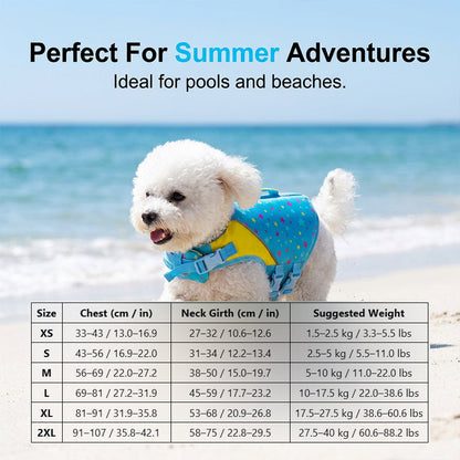 🐕🌊 Kutyamentő mellény – Nagy úszóképességű, ergonomikus testtámasz, XS–2XL-ig! 🛡️💙