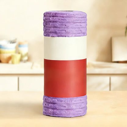 🔥12 db+8 db ingyenes💜Letéphető tisztító kendő 🧽Mikroszál tisztítótekercs 25×25 cm – Bordázott szerkezet, ultra nedvességelnyelő karcmentes törlőkendő!