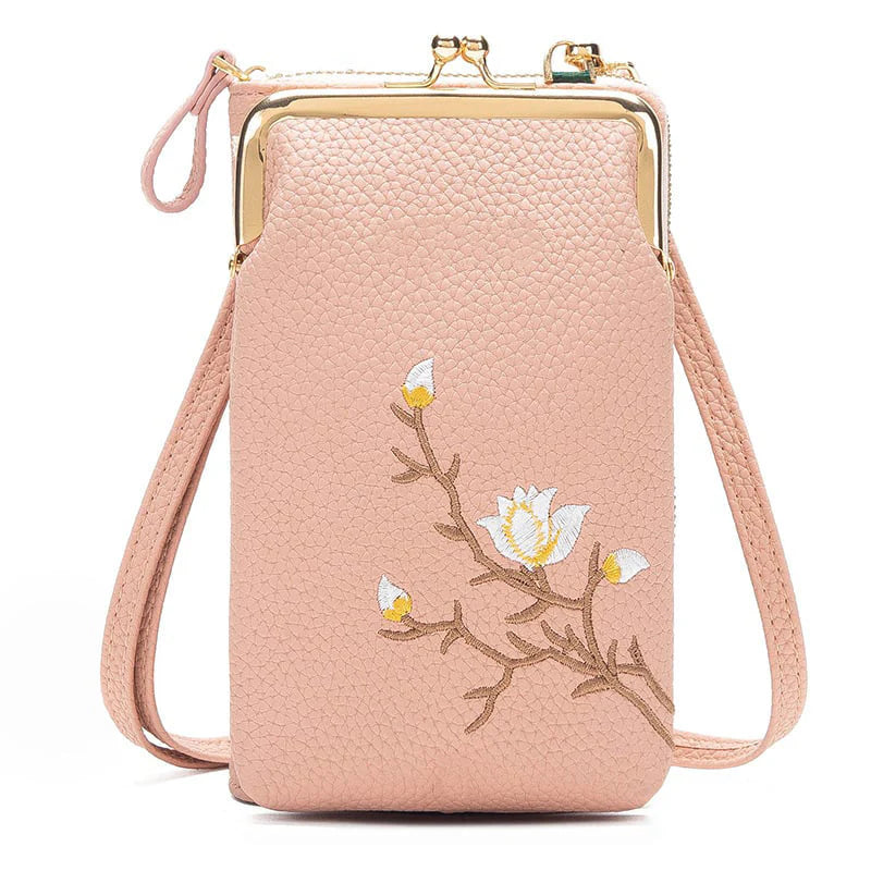 🎊Ingyenes gyönyörű medál✨ Keresztpántos telefonos táska👜 Könnyed, kézmentes hordozás – minden napra tökéletes!