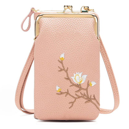 🎊Ingyenes gyönyörű medál✨ Keresztpántos telefonos táska👜 Könnyed, kézmentes hordozás – minden napra tökéletes!