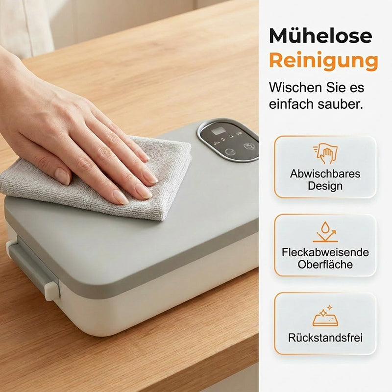 🔥🔝 Legnépszerűbb termékek🍱 Vezeték nélküli, újratölthető elektromos ételhordó🔋7200 mAh akkumulátor, víz nélküli melegítés🌡️ Állítható hőmérséklet！