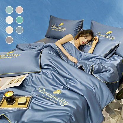 💎35% árcsökkentés🛏️2026 új, hűvös technológiájú ágyneműkészlet | Mosható és lélegző 💤☁️ Aludj, mintha a felhőkön feküdnél ！