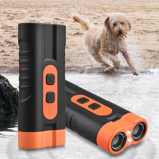 💥🎉30% árcsökkentés🐶 Hordozható kutyariasztó LED lámpával – Biztonságos védelem sétákhoz és kirándulásokhoz！