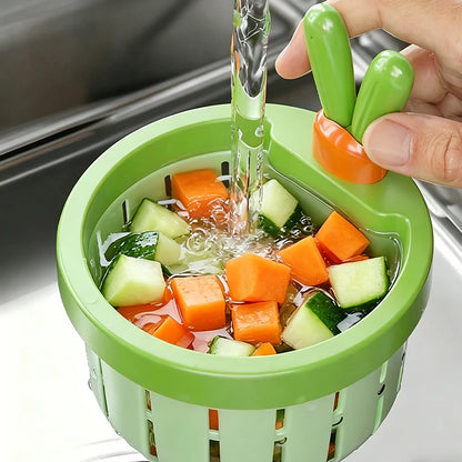 🧺Konyhai kiegészítők: 1 plusz 1 akció🍃🐰 Nyuszifül alakú mosogatószűrő – Praktikus és aranyos konyhai kiegészítő🚿 Gyors lefolyás, eltömődés nélkül！