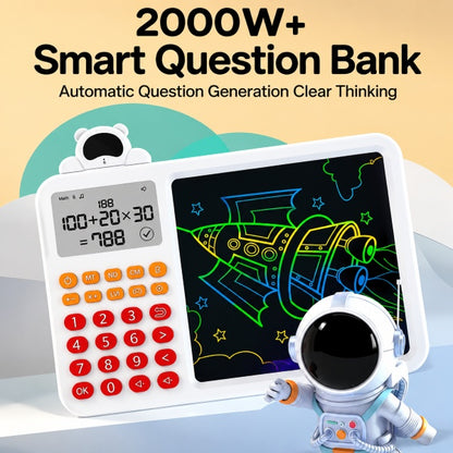 📚✨ MATHDOODLE interaktív matematika tablet – 2000+ kérdés, LCD rajztábla, szorzásgyakorlat, 5 éves kortól! 🖍️💡